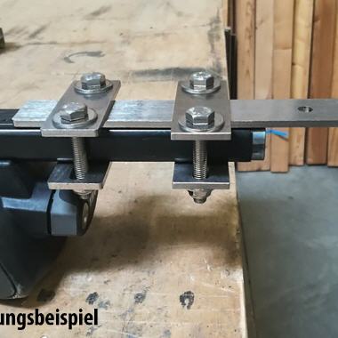 Befestigungssatz Markise an Stahlträger- universal