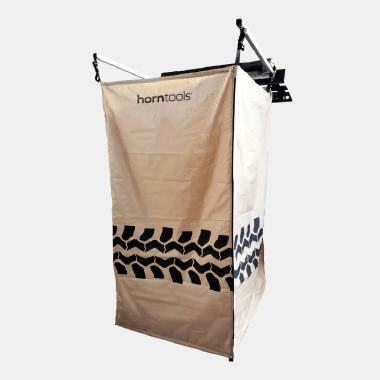 Dusch- & Umkleidezelt zur Montage an Dachtr&auml;gern